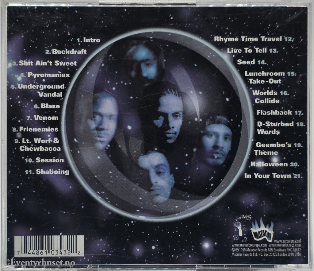 Arsonists. 1999. As The World Burns. CD.