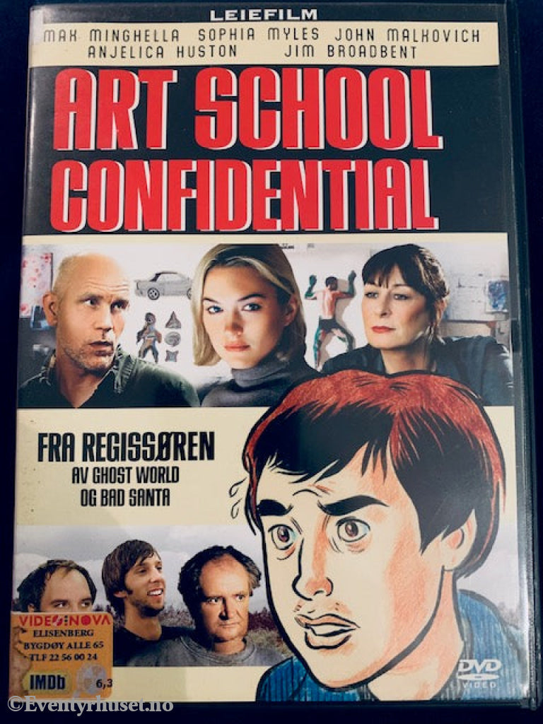 Art School Confidential. Dvd Leiefilm.