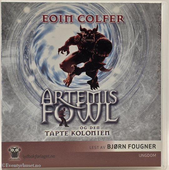 Artemis Fowl og den tapte kolonien – Eoin Colfer . Lydbok på CD.
