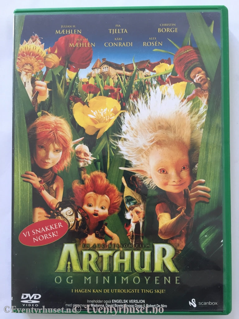 Arthur Og Minimoyene. Dvd. Dvd