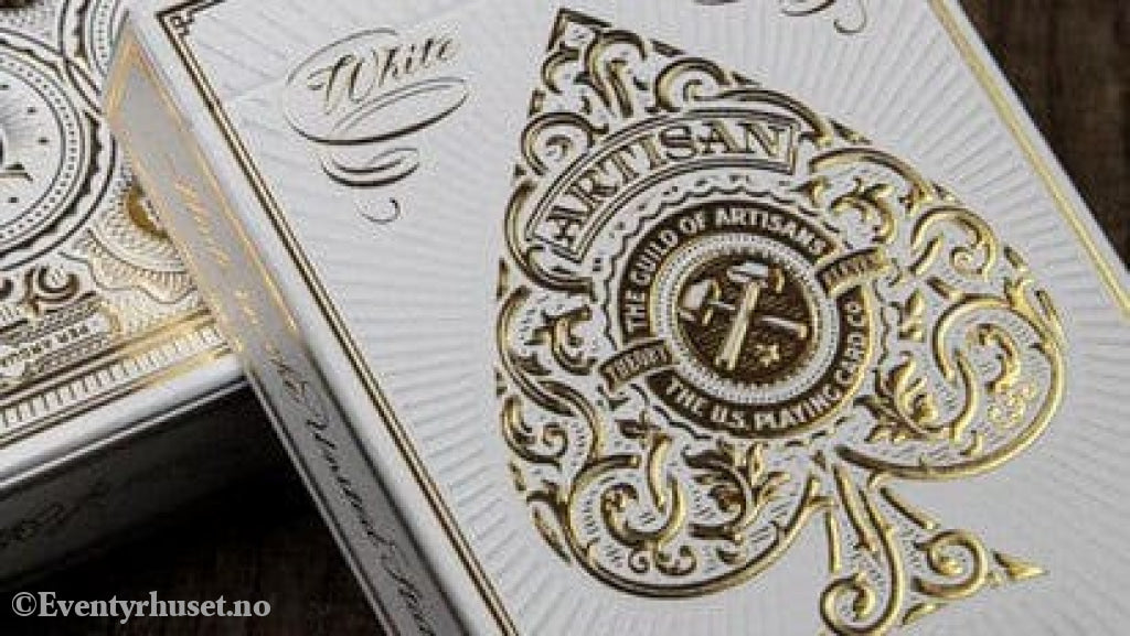 Artisan Playing Cards White Games