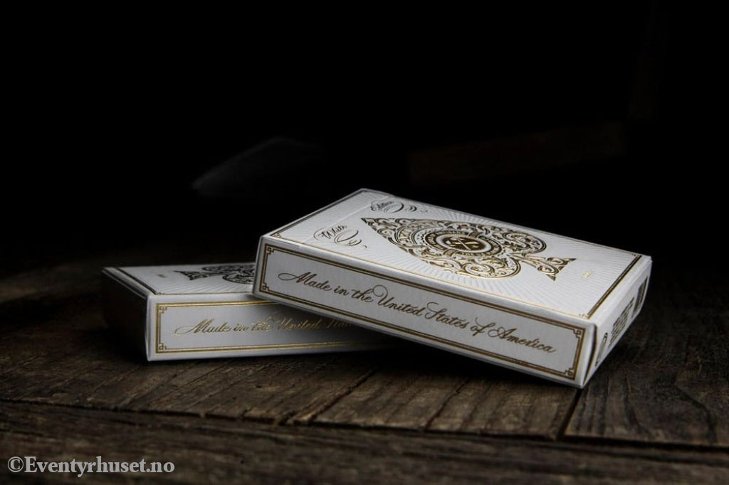 Artisan Playing Cards White Games
