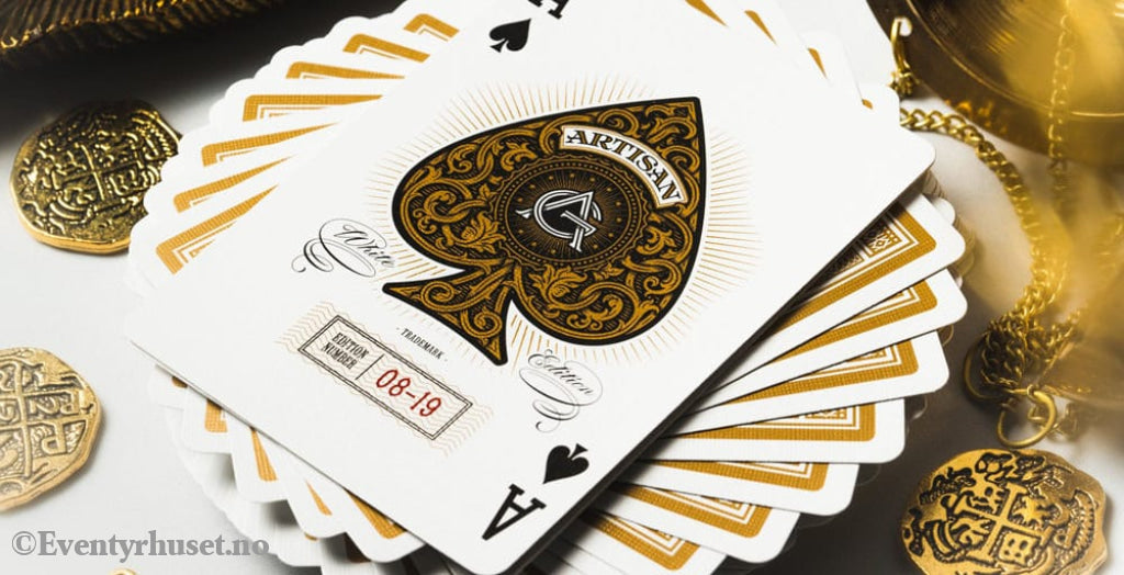 Artisan Playing Cards White Games