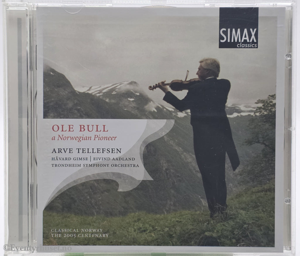 Arve Tellefsen – Ole Bull: A Norwegian Pioneer . Musikk-CD.