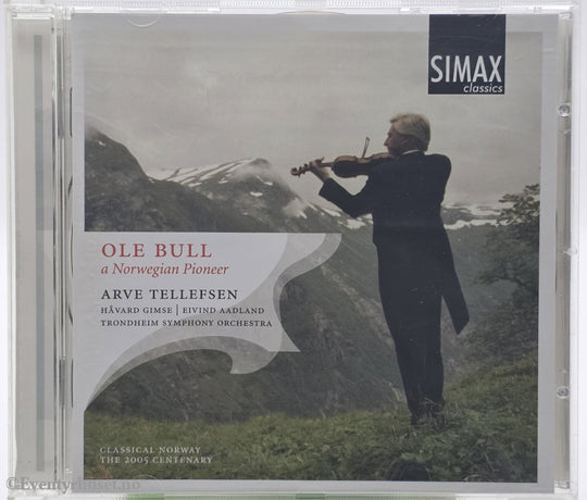 Arve Tellefsen – Ole Bull: A Norwegian Pioneer . Musikk-CD.