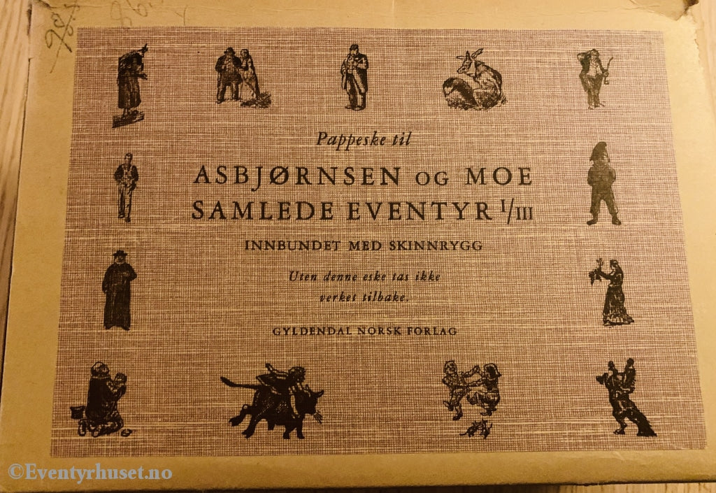 Asbjørnsen & Moe. 1965. Samlede Eventyr. Samleboks. Eventyrbok