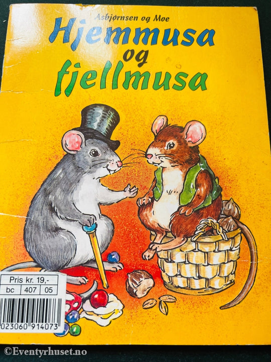 Asbjørnsen & Moe. 1985/94. Hjemmusa Og Fjellmusa (Elle Melle Bøkene). Hefte