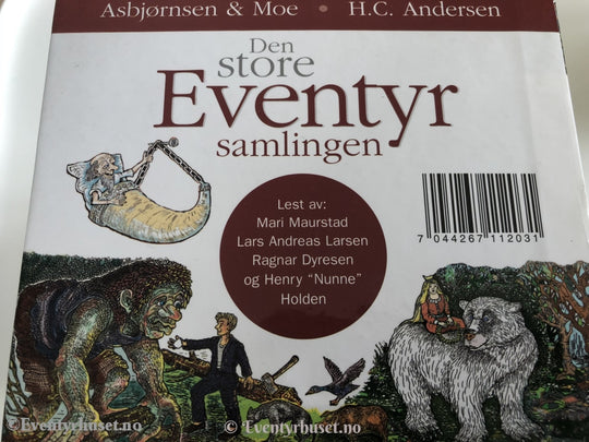 Asbjørnsen & Moe. H. C. Andersen. Den Store Eventyrsamlingen. 20 X Cd. Ny I Plast! Cd
