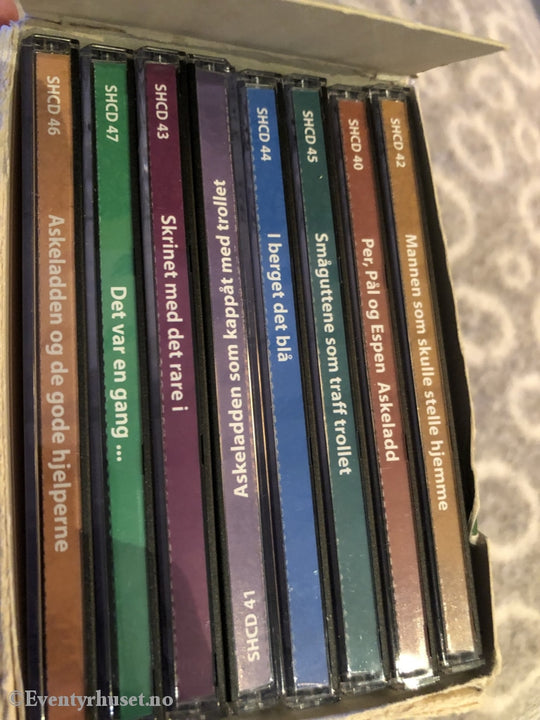 Asbjørnsen & Moe. Med Eli Rygg Jens Bolling Og Frank Norli. Lydbok På 8 Cd.