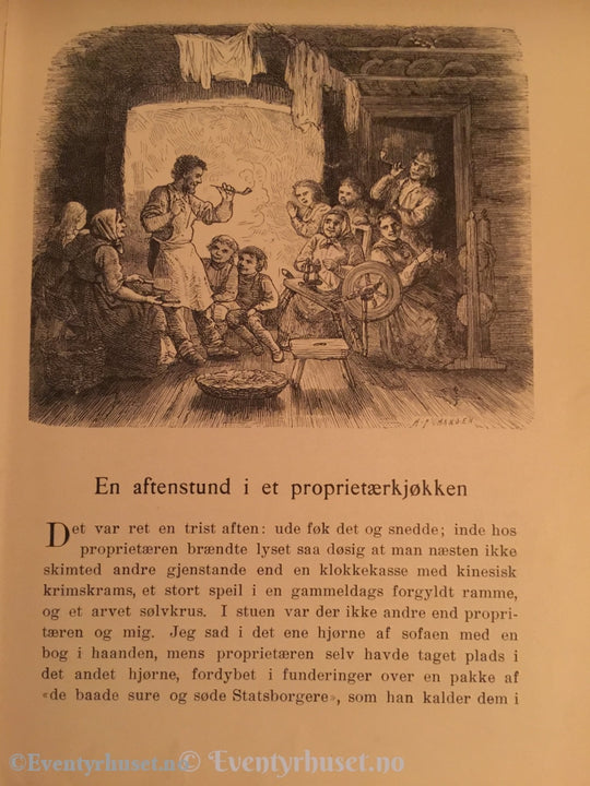 Asbjørnsen Og Moe. 1910. Norske Folke- Huldreeventyr I Udvalg. Eventyrbok