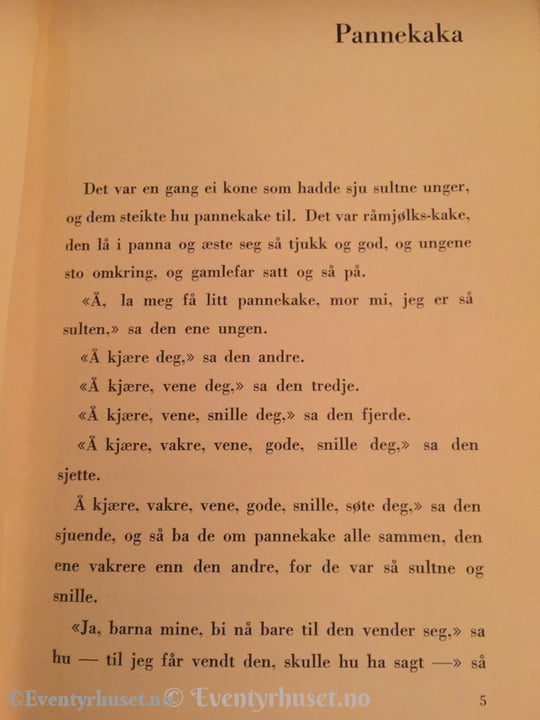 Asbjørnsen Og Moe. 1939. Eventyr. Eventyrbok