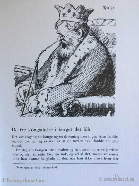 Asbjørnsen Og Moe. 1979. Veslefrikk Med Fela Andre Eventyr. Eventyrbok