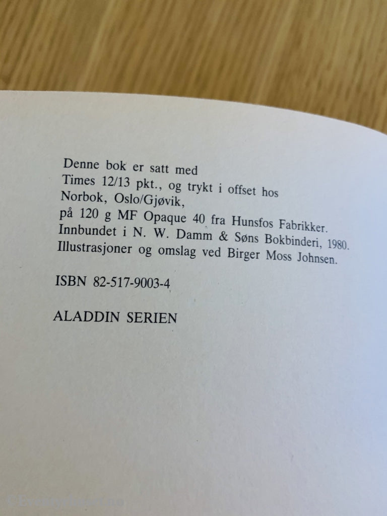 Asbjørnsen Og Moe. 1980. Eventyr For Barn. (Aladdin Serien). Eventyrbok