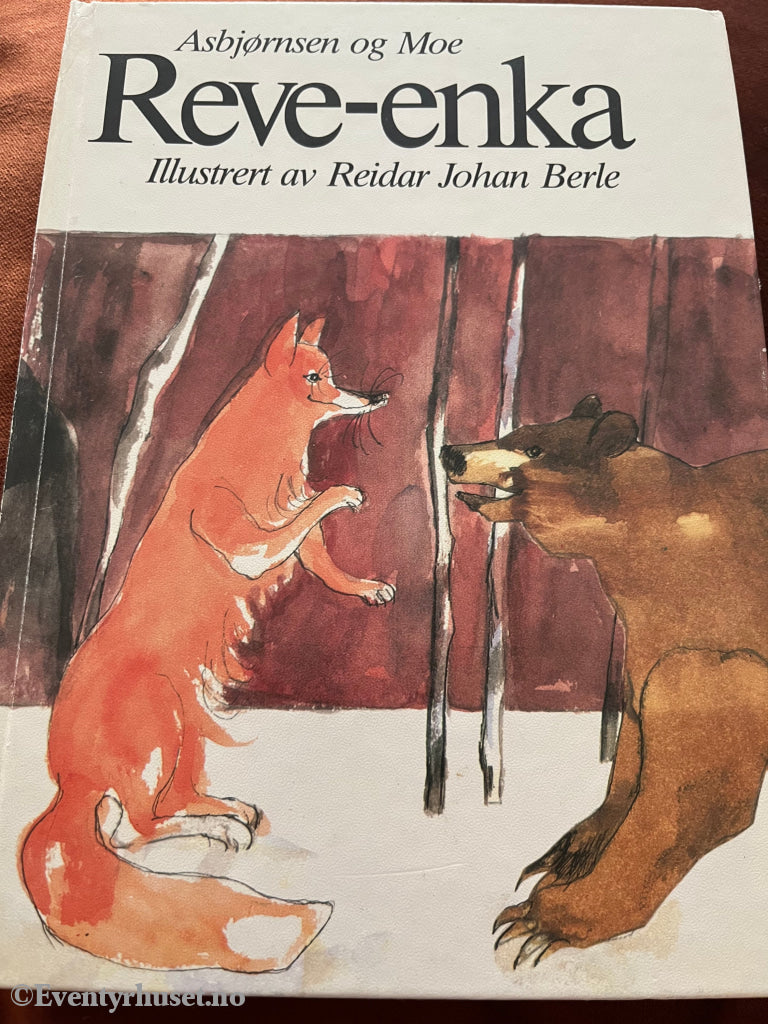 Asbjørnsen Og Moe. 1983. Reve-Enka. Eventyrbok