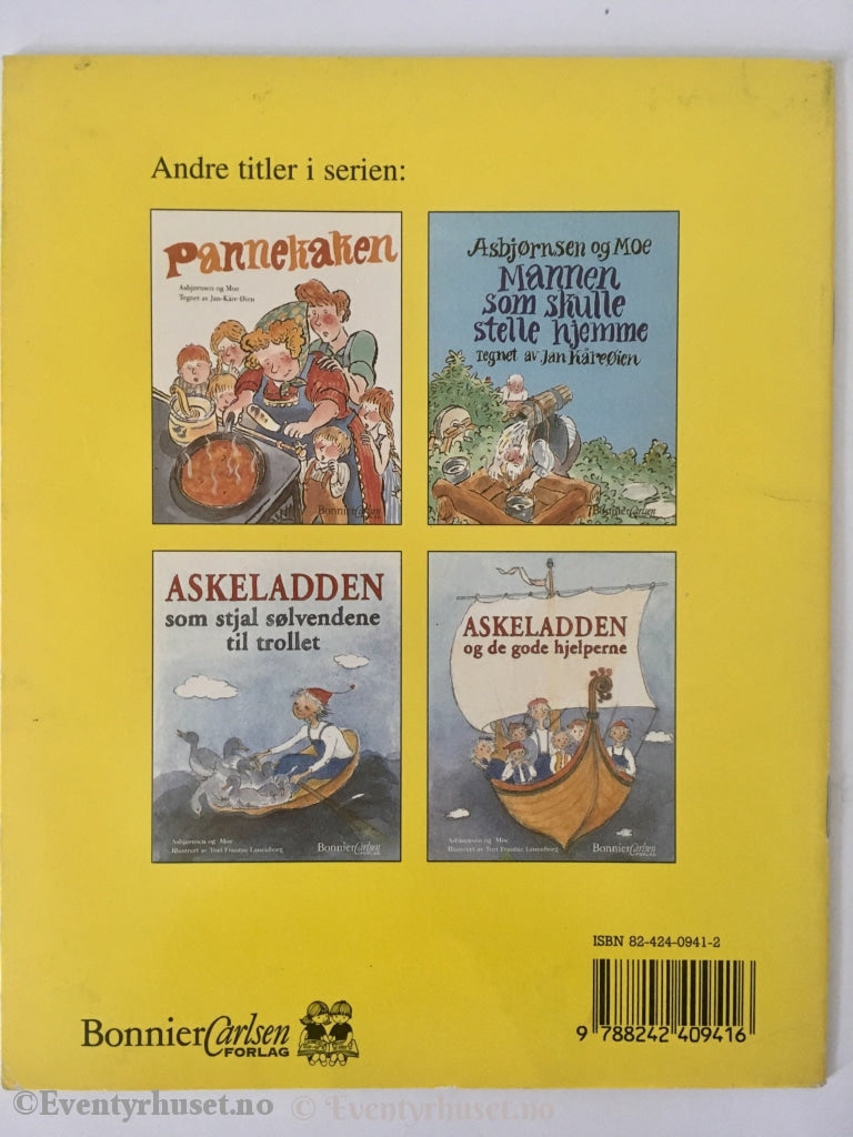 Asbjørnsen Og Moe. 1991. Pannekaken. Eventyrbok