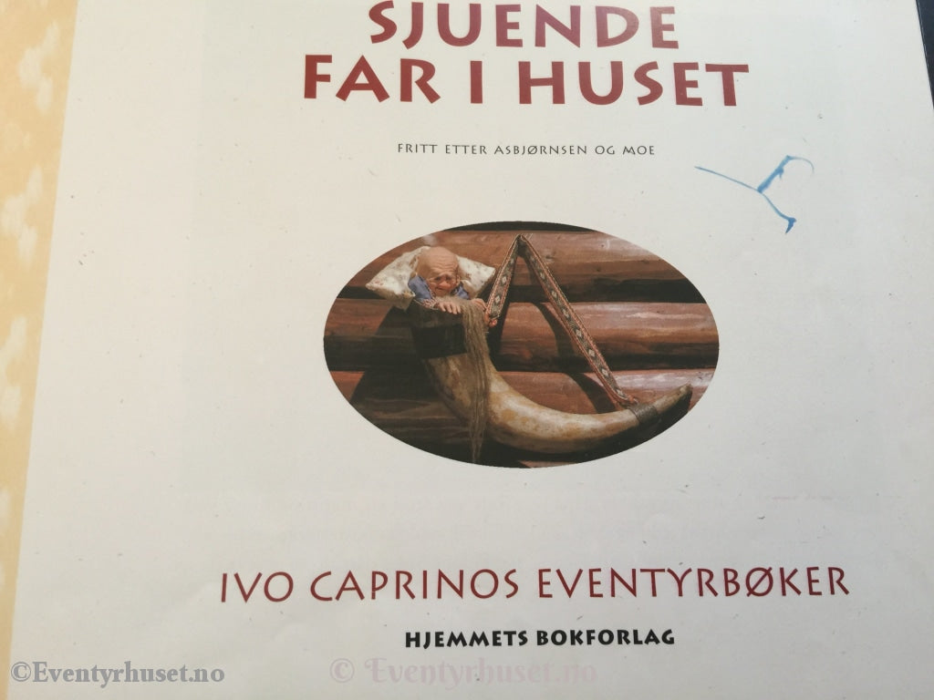 Asbjørnsen Og Moe. 1993 1994. Sjuende Far I Huset. Ivo Caprino´s Eventyrbøker. Eventyrbok