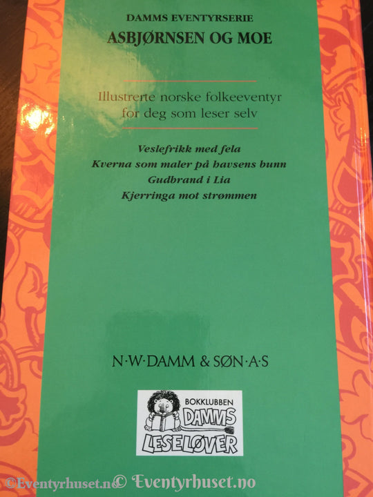 Asbjørnsen Og Moe. 1993/95. Damms Eventyrserie Nr. 5. Eventyrbok