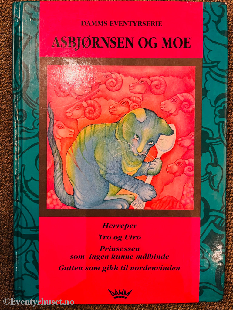 Asbjørnsen Og Moe. 1993. Damms Eventyrserie Nr. 6. Eventyrbok