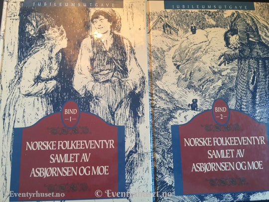 Asbjørnsen Og Moe. 1995. Norske Folkeeventyr. Eventyrbok