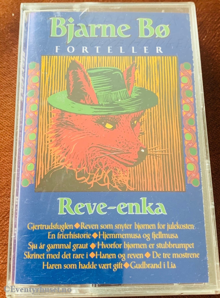 Asbjørnsen Og Moe. 1997. Reve-Enka. Bjarne Bø Forteller. Kassettbok. Kassettbok