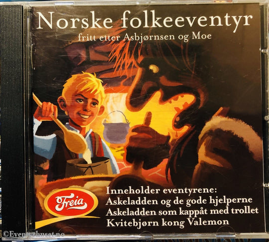 Asbjørnsen Og Moe. Norske Folkeeventyr. Cd. Kassettbok