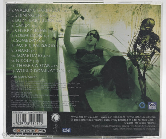 Ash. 2001. Free All Angels. CD.