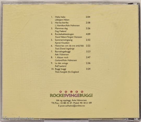 Asles Rockesvingebuggi 1992 . Musikk-CD.