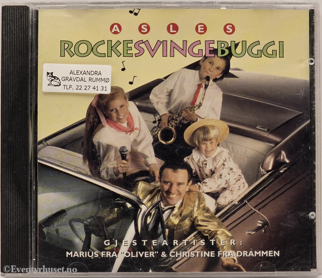 Asles Rockesvingebuggi 1992 . Musikk-CD.