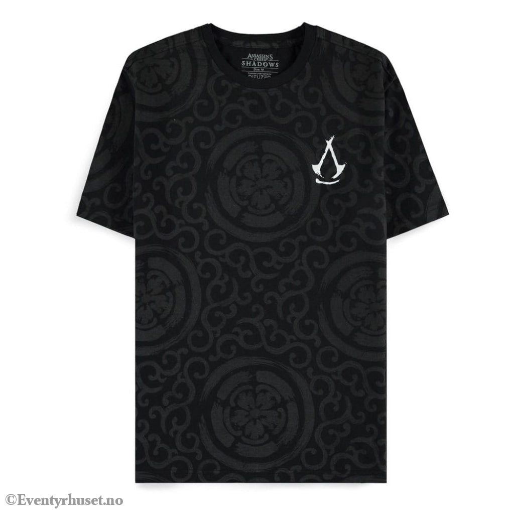 Assassin´s Creed Shadows T-Shirt Kanji Clan Size S Fashion & Accessories