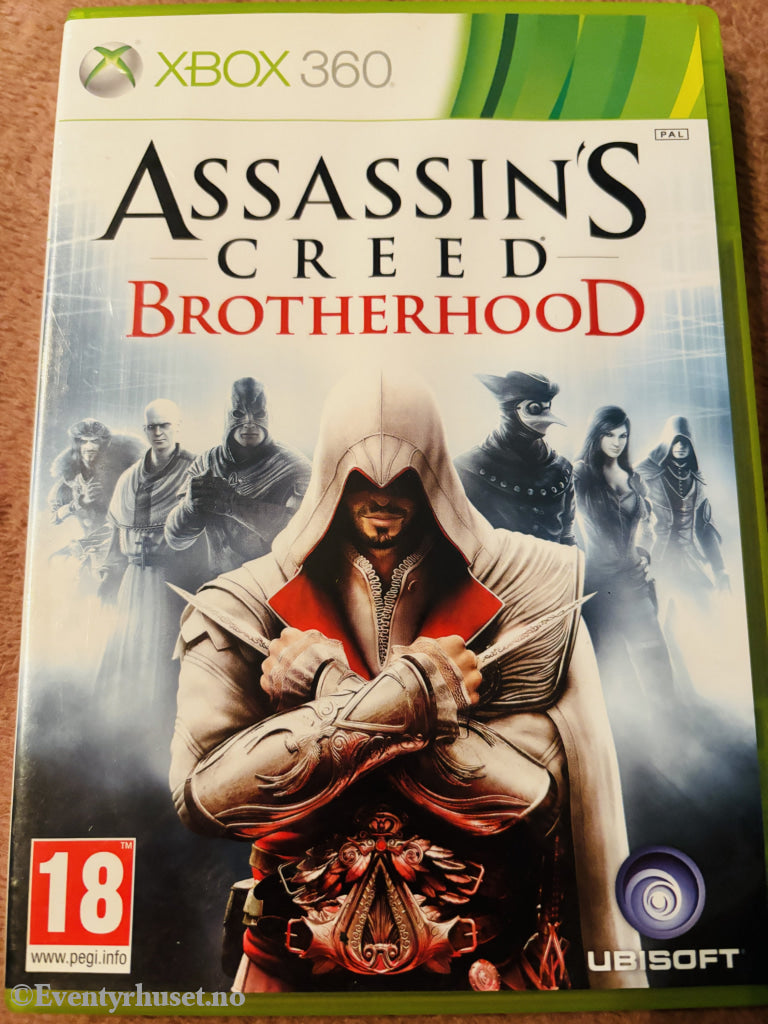Assassin's Creed Brotherhood (PEGI 18). Xbox 360.