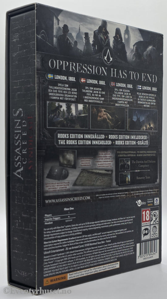 Assassin's Creed Syndicate The Rooks Edition . Xbox One.