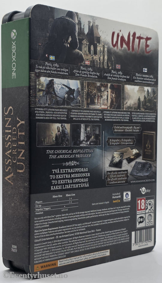 Assassin's Creed Unity Bastille Edition . Xbox One.