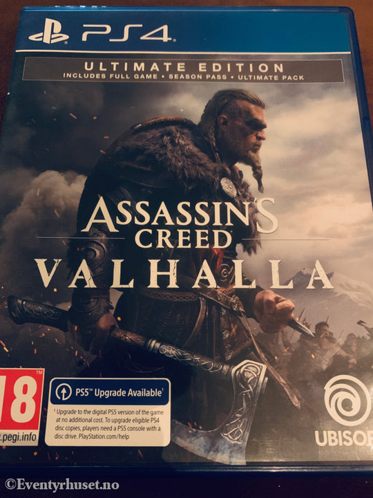 Assassin's Creed Valhalla. Playstation PS4-spill.