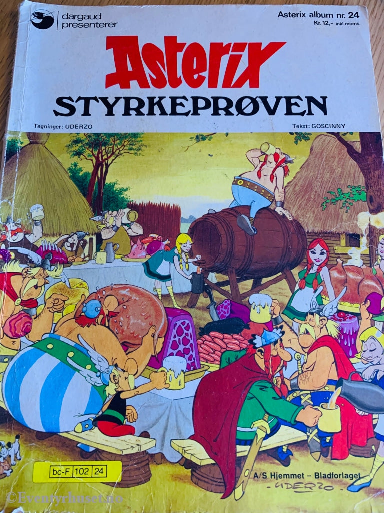 Asterix 24/1979. Styrkeprøven. Tegneseriealbum