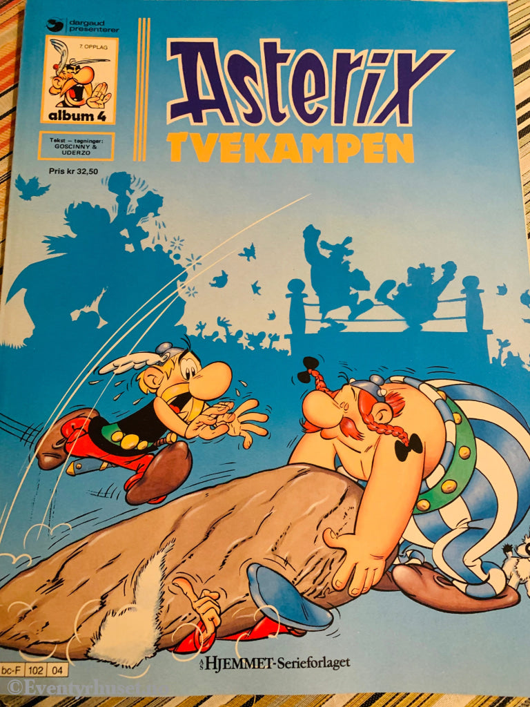 Asterix Album Nr. 04. - Tvekampen. 1964/80. Tegneseriealbum