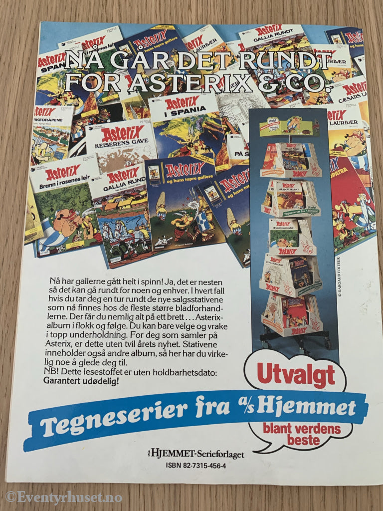 Asterix Album Nr. 10. Og Styrkedråpene. 1973/85. Tegneseriealbum