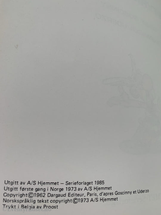 Asterix Album Nr. 10. Og Styrkedråpene. 1973/85. Tegneseriealbum