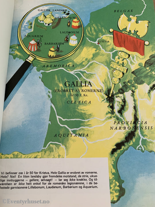 Asterix Album Nr. 10. Og Styrkedråpene. 1973/85. Tegneseriealbum