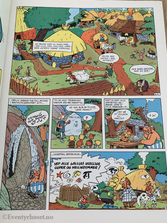 Asterix Album Nr. 10. Og Styrkedråpene. 1973/85. Tegneseriealbum