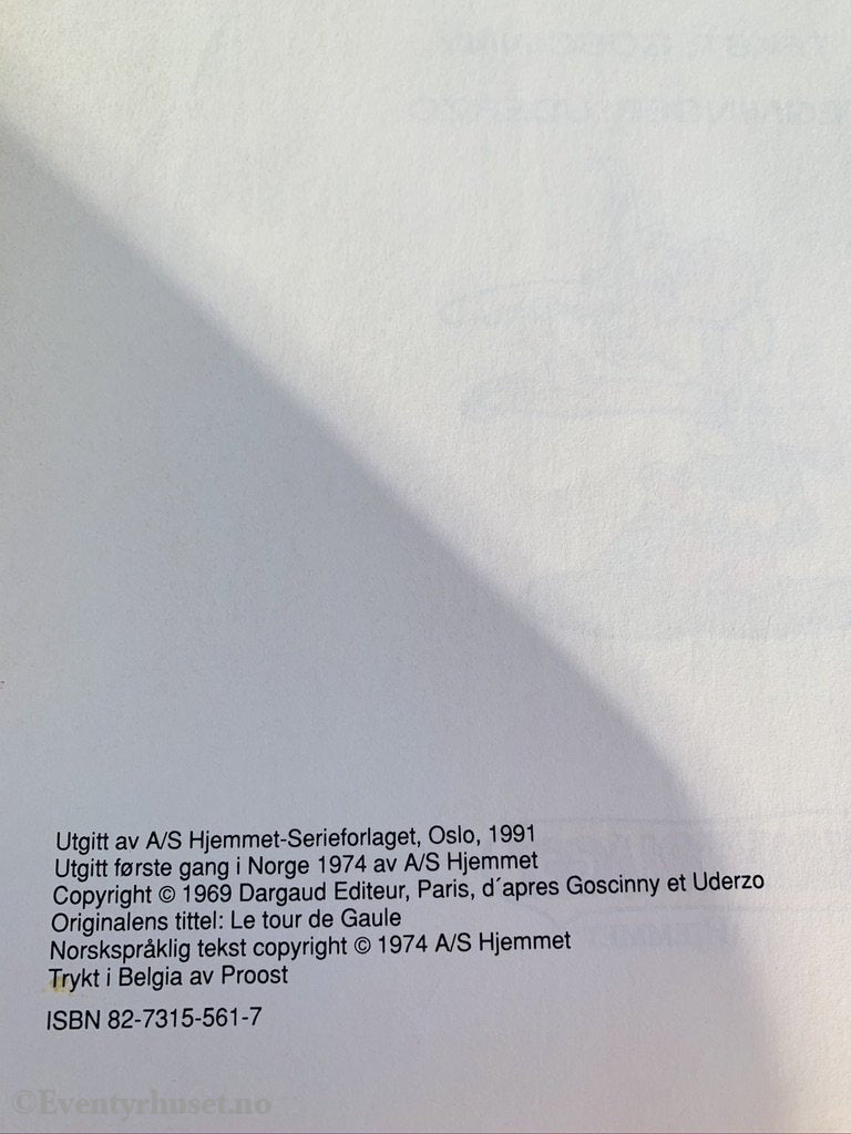 Asterix Album Nr. 13. På Skattejakt. 1969/91. Tegneseriealbum