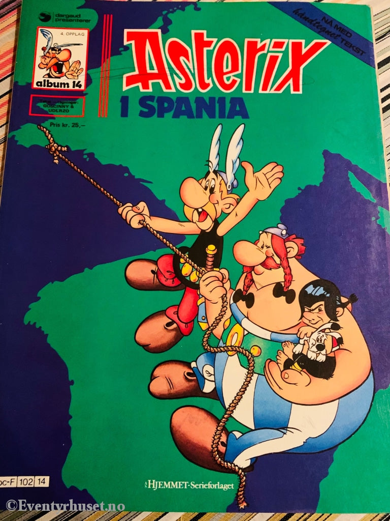Asterix Album Nr. 14. I Spania. 1968/87. Tegneseriealbum