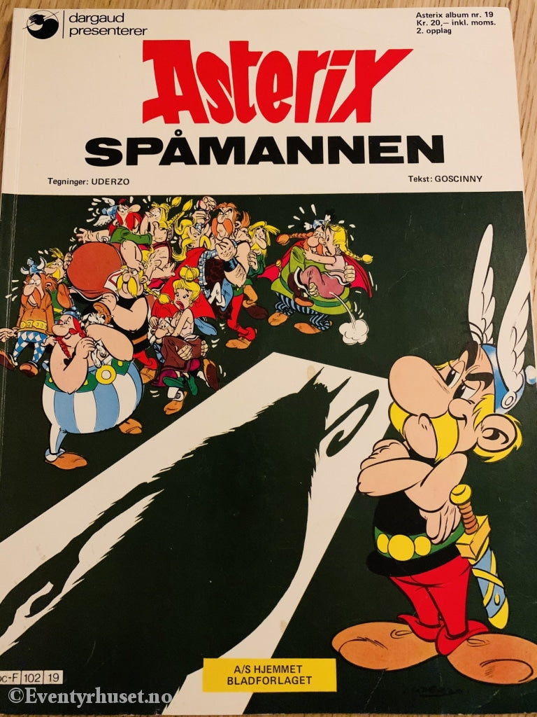 Asterix Album Nr. 19. Spåmannen. Tegneseriealbum