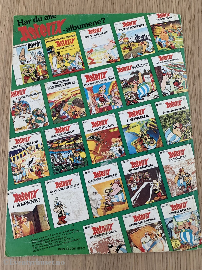 Asterix Album Nr. 24. Og Styrkeprøven. 1979. Tegneseriealbum