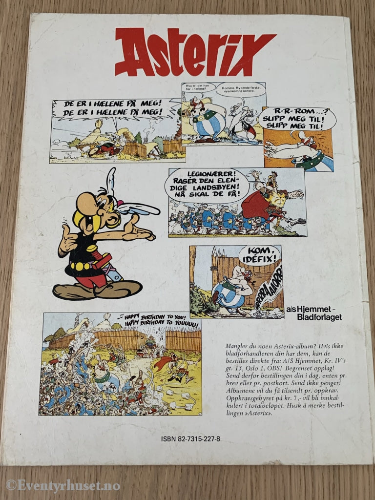 Asterix Album Nr. 27. Og Sønn. 1983. Tegneseriealbum