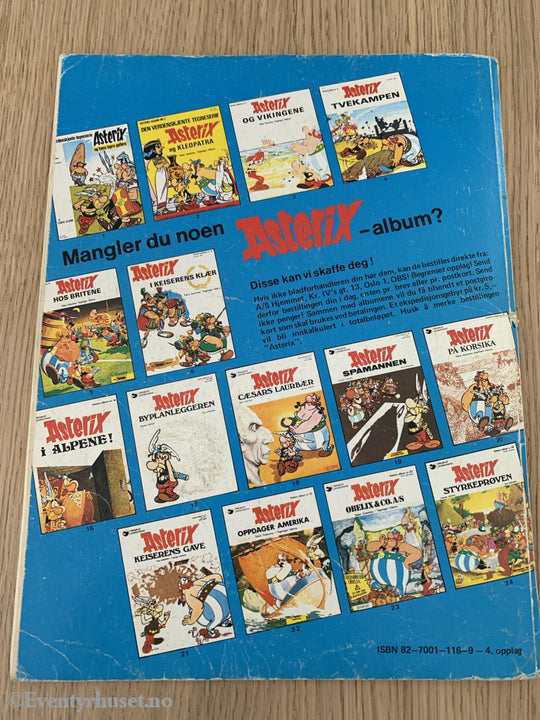 Asterix Album Nr. 28. Og Det Flygende Teppet. 1987/96. Tegneseriealbum