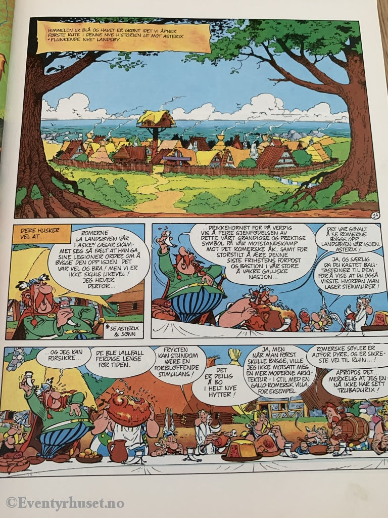 Asterix Album Nr. 28. Og Det Flygende Teppet. 1987/96. Tegneseriealbum