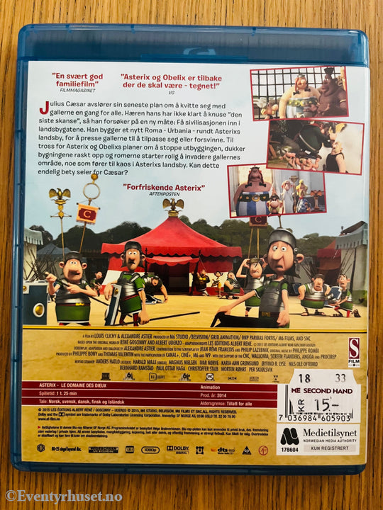 Asterix – Byplanleggeren (2014) . Blu-ray.