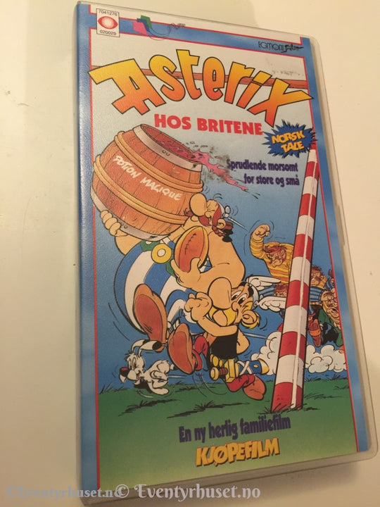 Asterix Hos Britene. 1986. Vhs. Vhs
