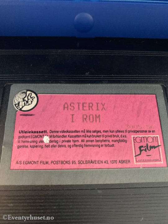 Asterix I Rom. 1983. Vhs Big Box.