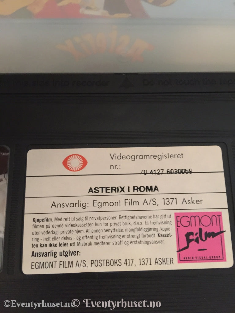 Asterix I Roma. 1983. Vhs